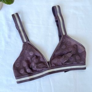 H&M | NWT Polkadot Mesh Bralette